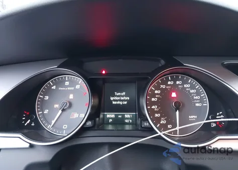 2016 Audi S5 3.0T Premium Plus z USA, uszkodzony, nr VIN WAUC4AFR5GA045174